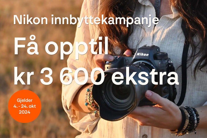 Nikon innbyttekampanje